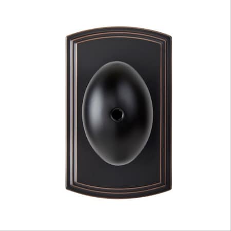 Delaney Hardware Italian Collection Canova Edged Bronze Bed/Bath Door Knob 362507